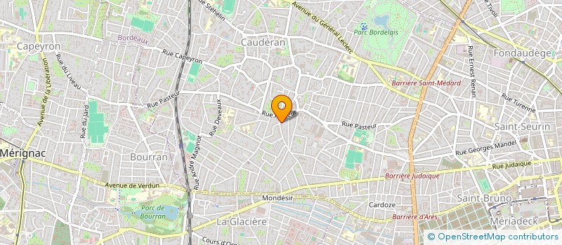 localisation de l'entreprise LA NAGEUSE AU PIANO  BORDEAUX