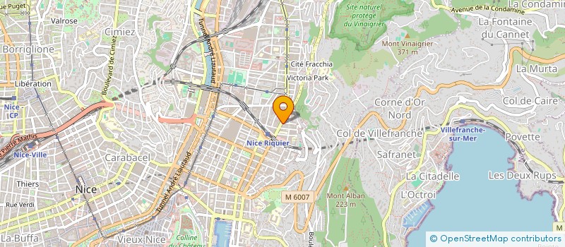 localisation de l'entreprise LA NANA à NICE