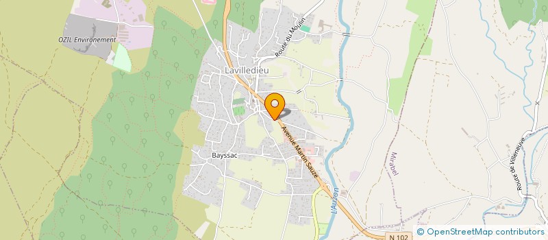 localisation de l'entreprise LA NANA QUI BRICOLE  LAVILLEDIEU