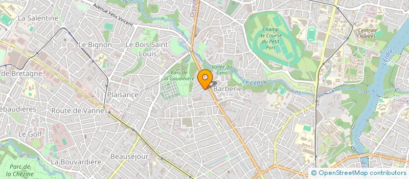 localisation de l'entreprise LA NANTAISE  VERTOU