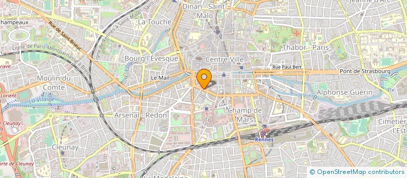 localisation de l'entreprise LA NANTAISE  RENNES