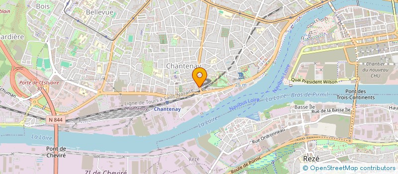 localisation de l'entreprise LA NANTAISE DE FRAGMENTATION à NANTES