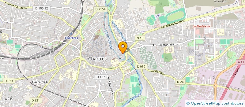localisation de l'entreprise LA NAPOLITAINE à CHARTRES