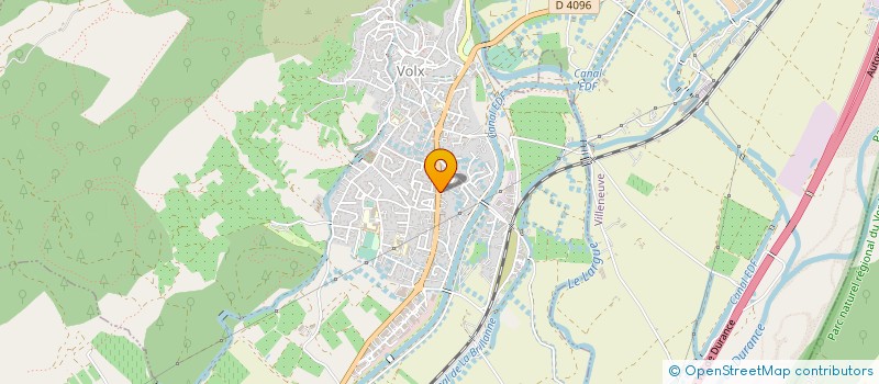 localisation de l'entreprise LA NAPOLITAINE  VOLX