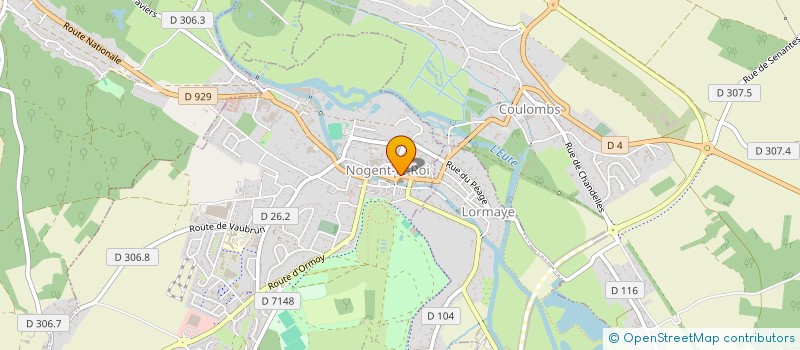 localisation de l'entreprise LA NATION à CROISILLES