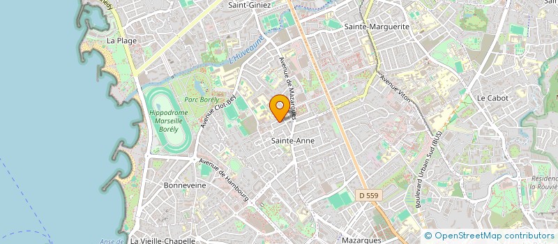 localisation de l'entreprise LA NATURA à MARSEILLE