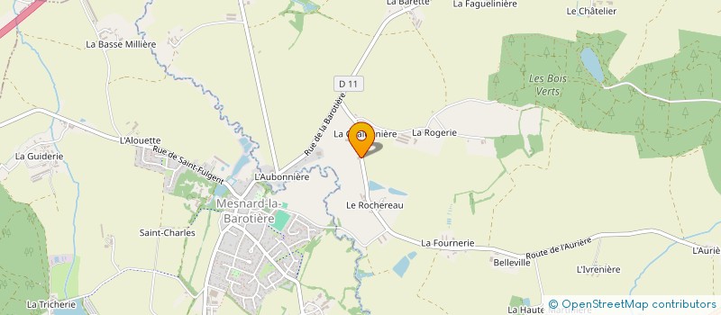 localisation de l'entreprise LA NATURE à LES HERBIERS