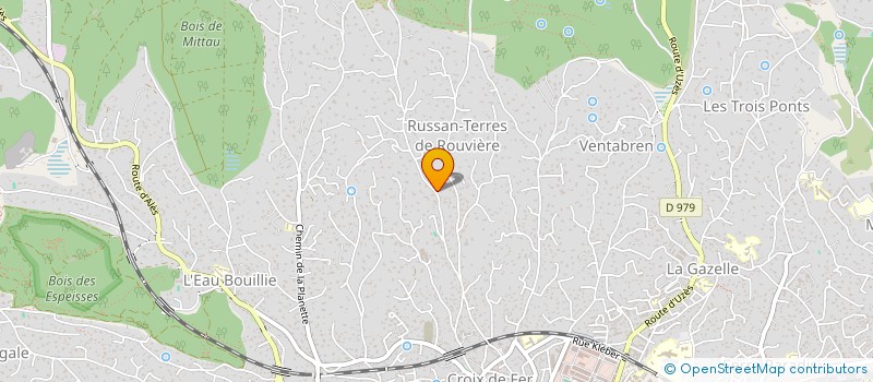 localisation de l'entreprise LA NATURE DU GESTE  NIMES