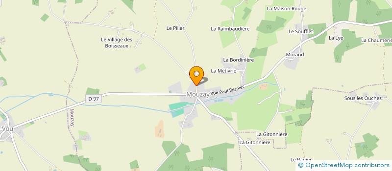 localisation de l'entreprise LA NAURAIE à MOUZAY