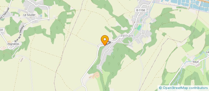 localisation de l'entreprise LA NAVAGHJA  PERNANT