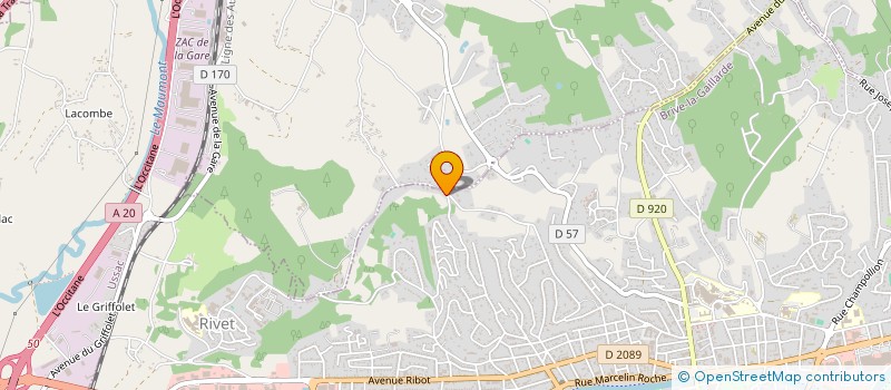 localisation de l'entreprise LA NAVAROISE  BRIVE-LA-GAILLARDE