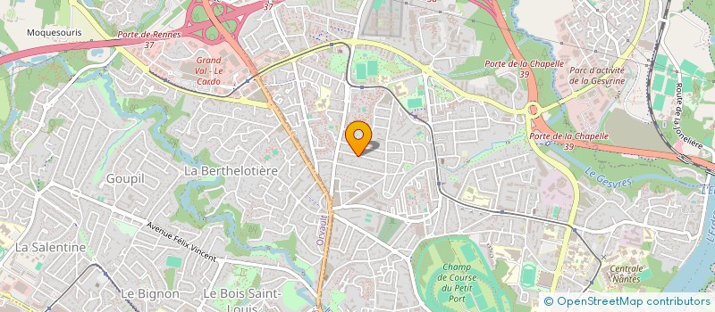 localisation de l'entreprise LA NAVETTE à NANTES