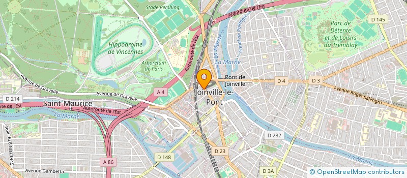 localisation de l'entreprise LA NAVETTE  JOINVILLE-LE-PONT