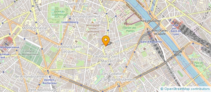 localisation de l'entreprise LA NAVETTE à PARIS