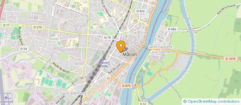 localisation de l'entreprise LA NAVETTE SPECIALE  MACON