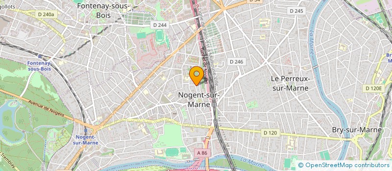 localisation de l'entreprise LA NAVIGUATION PARTAGEE à NOGENT-SUR-MARNE