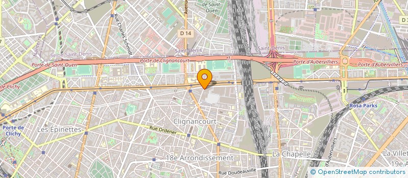 localisation de l'entreprise LA NEGOCERIE à PARIS