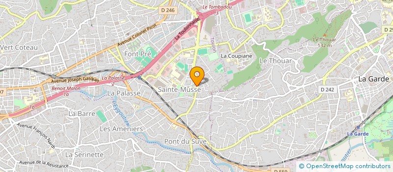 localisation de l'entreprise LA NEGRAYRIE  LA FARLEDE