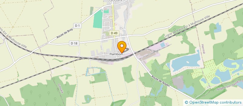 localisation de l'entreprise LA NEIMAD  GOUAIX