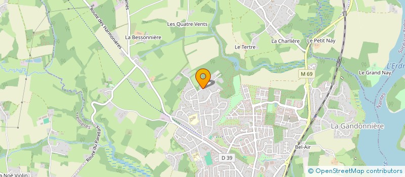 localisation de l'entreprise LA NEROLI  PORNIC