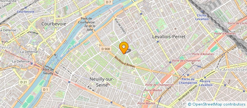 localisation de l'entreprise LA NEUVILLE à NEUILLY-SUR-SEINE
