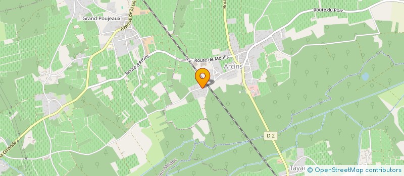 localisation de l'entreprise LA NEUVILLOISE  ARCINS