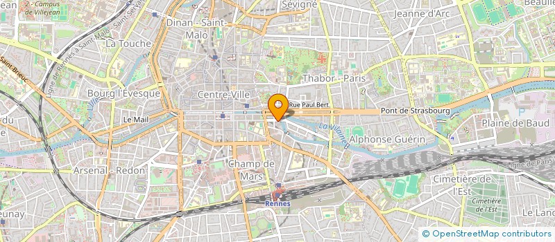 localisation de l'entreprise LA NEWSROOM  RENNES