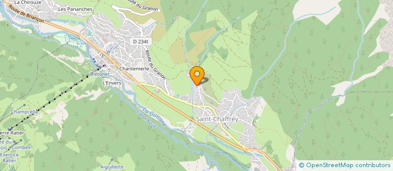 localisation de l'entreprise LA NEYZETTE  SAINT-CHAFFREY