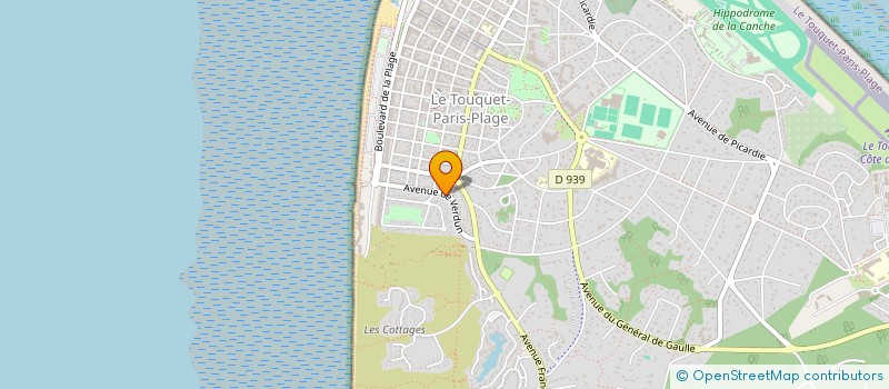 localisation de l'entreprise LA NICHE à LE TOUQUET-PARIS-PLAGE