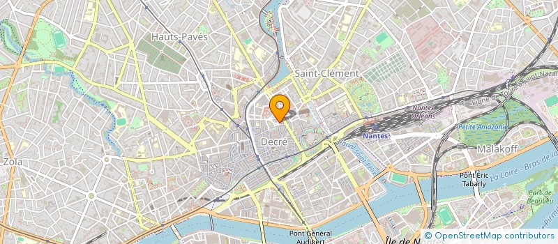localisation de l'entreprise LA NICOLIERE à NANTES