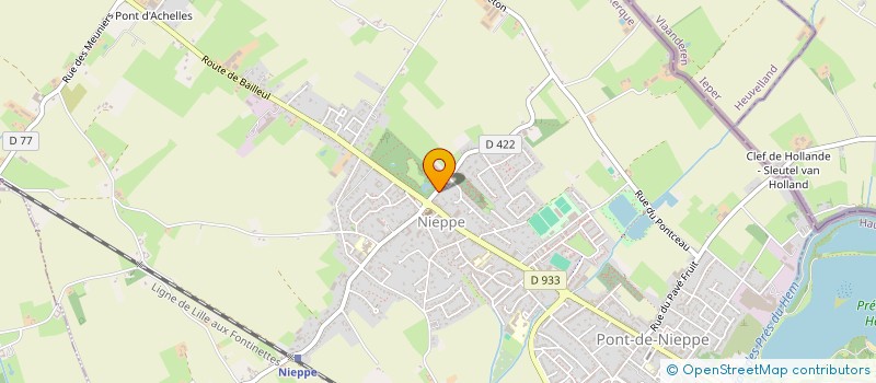 localisation de l'entreprise LA NIEPPOISE  NIEPPE