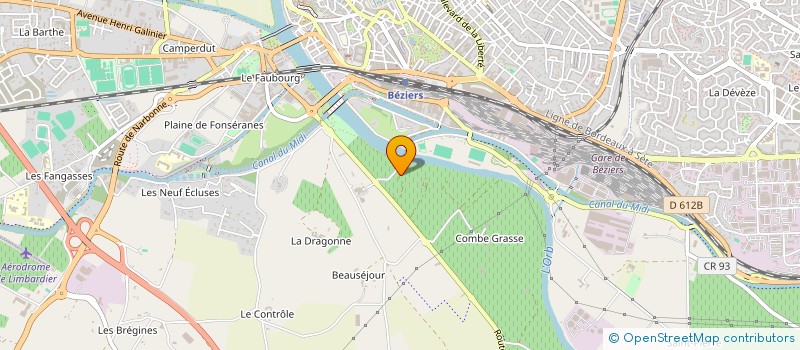 localisation de l'entreprise LA NILHA  BEZIERS