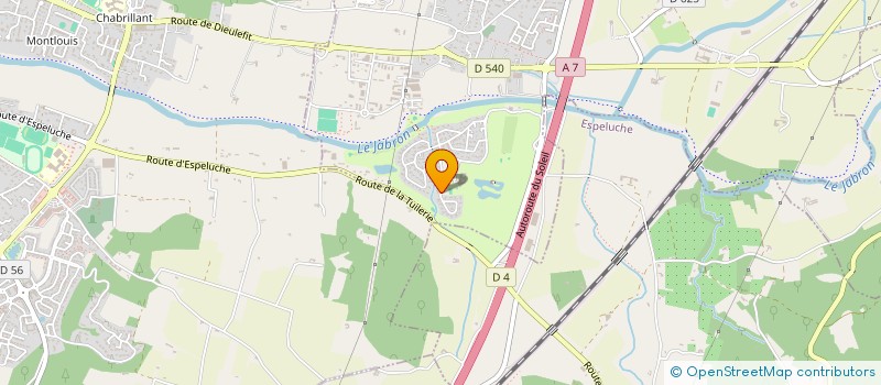 localisation de l'entreprise LA NITRIERE  MONTBOUCHER-SUR-JABRON