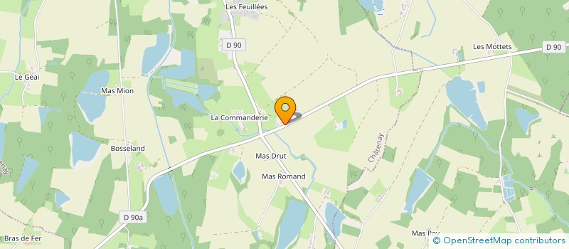 localisation de l'entreprise LA NIZIERE  SAINT-NIZIER-LE-DESERT