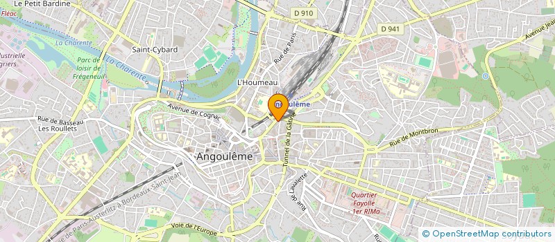 localisation de l'entreprise LA NOCHE à ANGOULEME