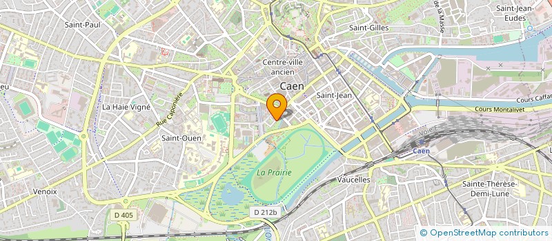 localisation de l'entreprise LA NOE à CAEN