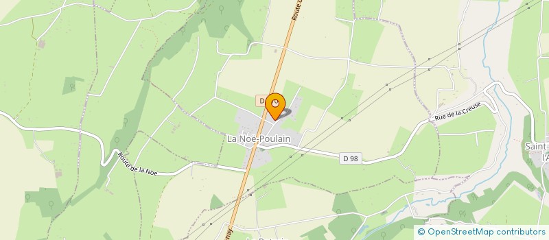 localisation de l'entreprise LA NOE  LA NOE-POULAIN
