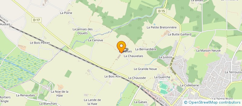 localisation de l'entreprise LA NOE VALAIS à VIGNEUX-DE-BRETAGNE