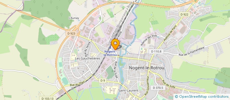 localisation de l'entreprise LA NOGENTAISE 28 TEAM SENSAS à NOGENT-LE-ROTROU