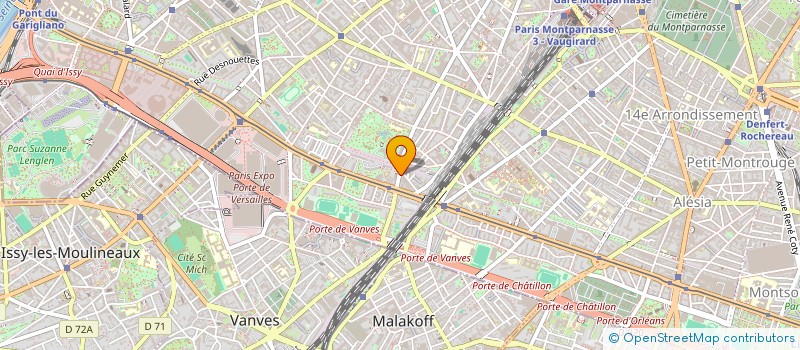 localisation de l'entreprise LA NOISETTE PRODUCTION  PARIS