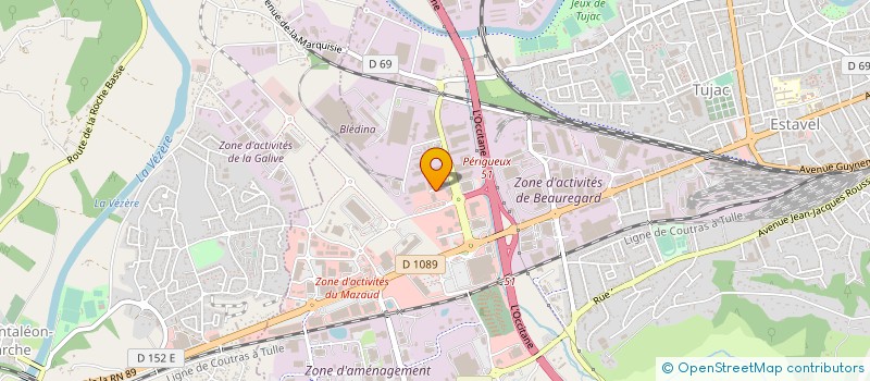 localisation de l'entreprise LA NOIX GAILLARDE CERNEAUX ELABORES à BRIVE LA GAILLARDE