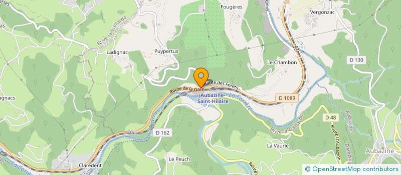 localisation de l'entreprise LA NOIX GAILLARDE SN (SOCIETE NOUVELLE) SAS à SAINT-HILAIRE-PEYROUX