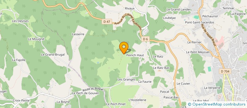 localisation de l'entreprise LA NOIX SARLADAISE à SARLAT-LA-CANEDA