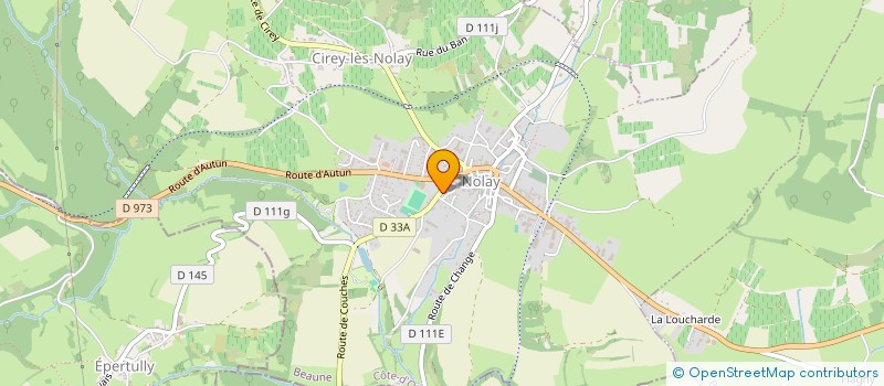 localisation de l'entreprise LA NOLAYTOISE à NOLAY