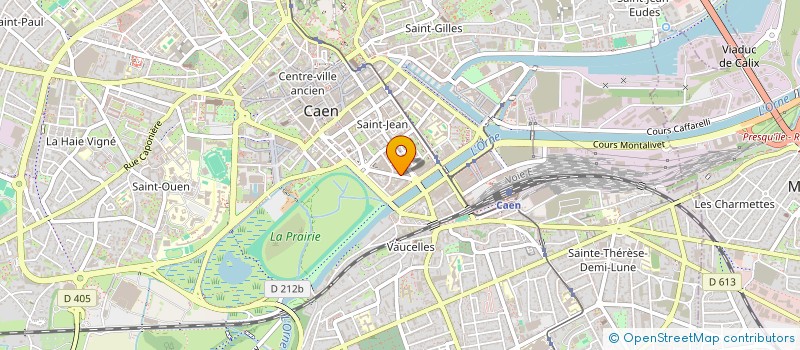 localisation de l'entreprise LA NON-COMPAGNIE à CAEN