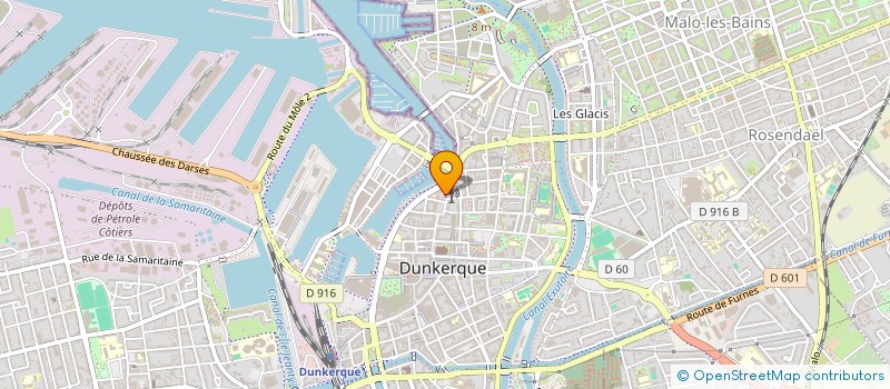 localisation de l'entreprise LA NONNA à DUNKERQUE