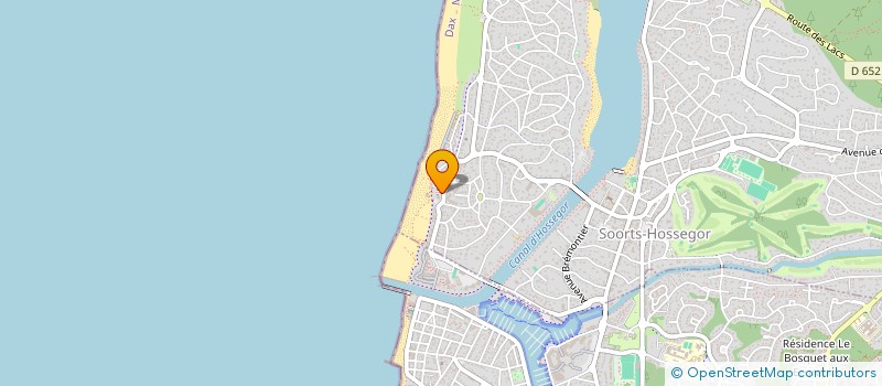 localisation de l'entreprise LA NORD à SOORTS-HOSSEGOR