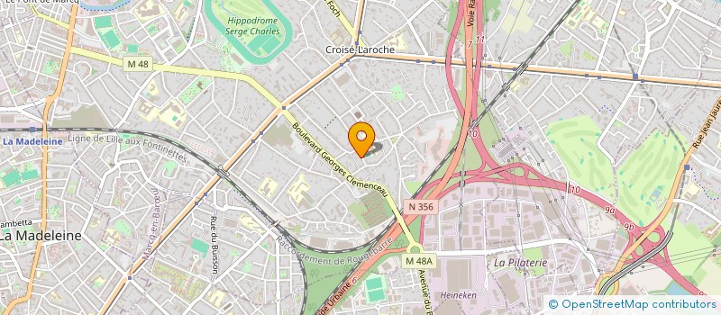 localisation de l'entreprise LA NORDIQUE à MARCQ-EN-BARŒUL