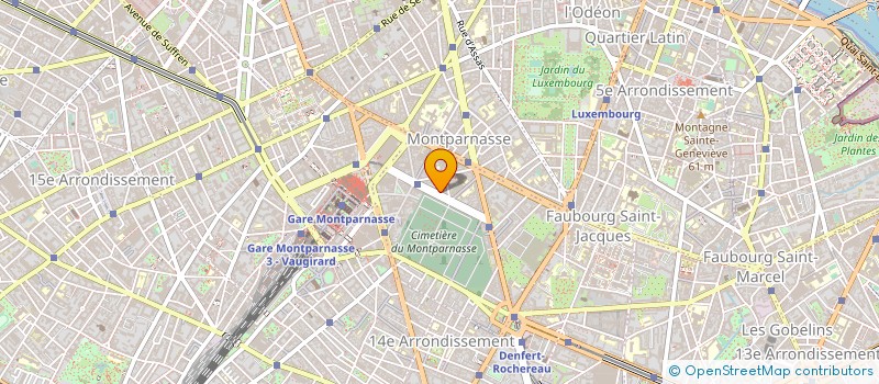 localisation de l'entreprise LA NORIA à PARIS