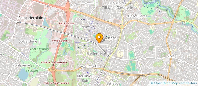 localisation de l'entreprise LA NORIA  SAINT-HERBLAIN